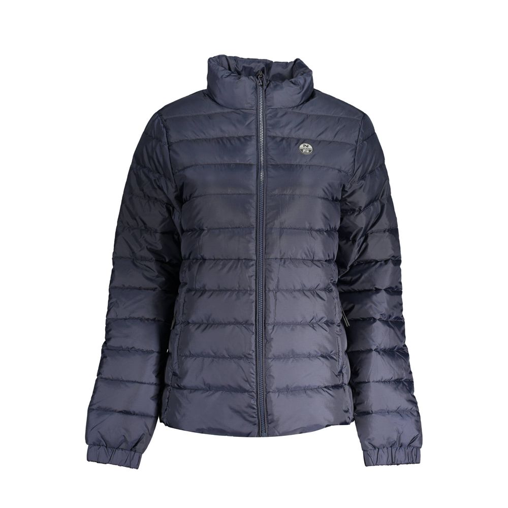 Jacket by North Sails for women in polyester blue features an utilitarian silhouette with a refined , showcasing sophisticated pockets for an utilitarian aesthetic.