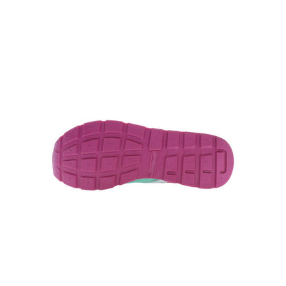 Athletic Sneakers by U.S. POLO ASSN. for women in polyester & polyethylene pink showcases a architectural silhouette, artfully capturing the essence of the Women's Athletic Polyester & Polyethylene Sneakers with its signature architectural athletic style construction.