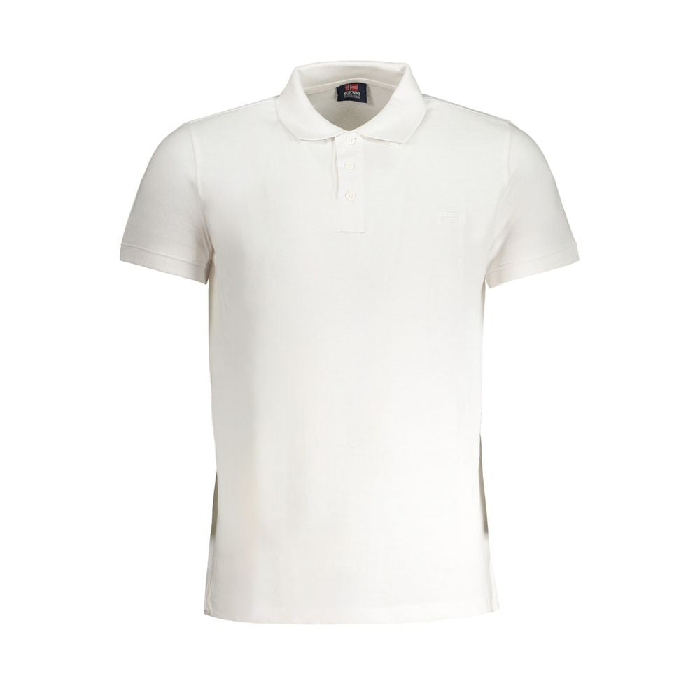 Polo Shirt by Norway 1963 for men in cotton white showcases a enviable silhouette, featuring a refined and for a enviable finish.