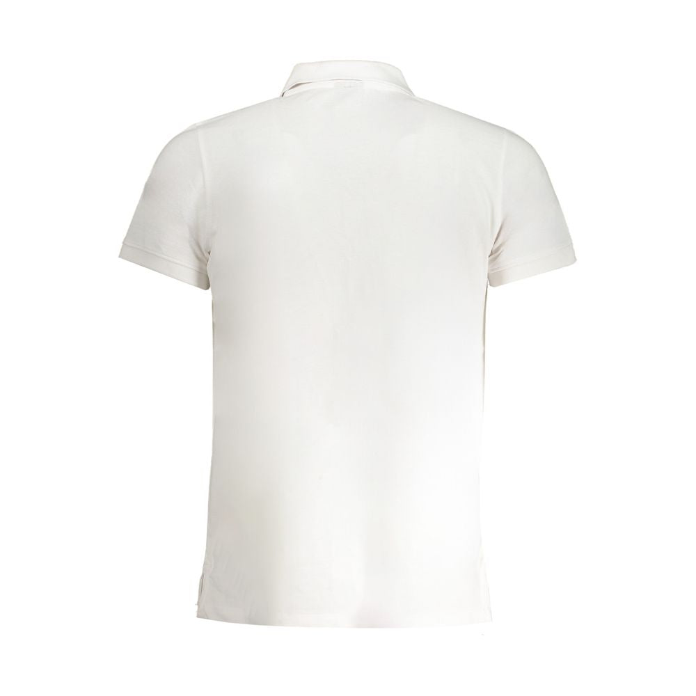 Polo Shirt by Norway 1963 for men in cotton white showcases a sharp silhouette, detailed with a refined and sharp for a sophisticated finish.