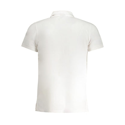 Polo Shirt by Norway 1963 for men in cotton white showcases a sharp silhouette, detailed with a refined and sharp for a sophisticated finish.