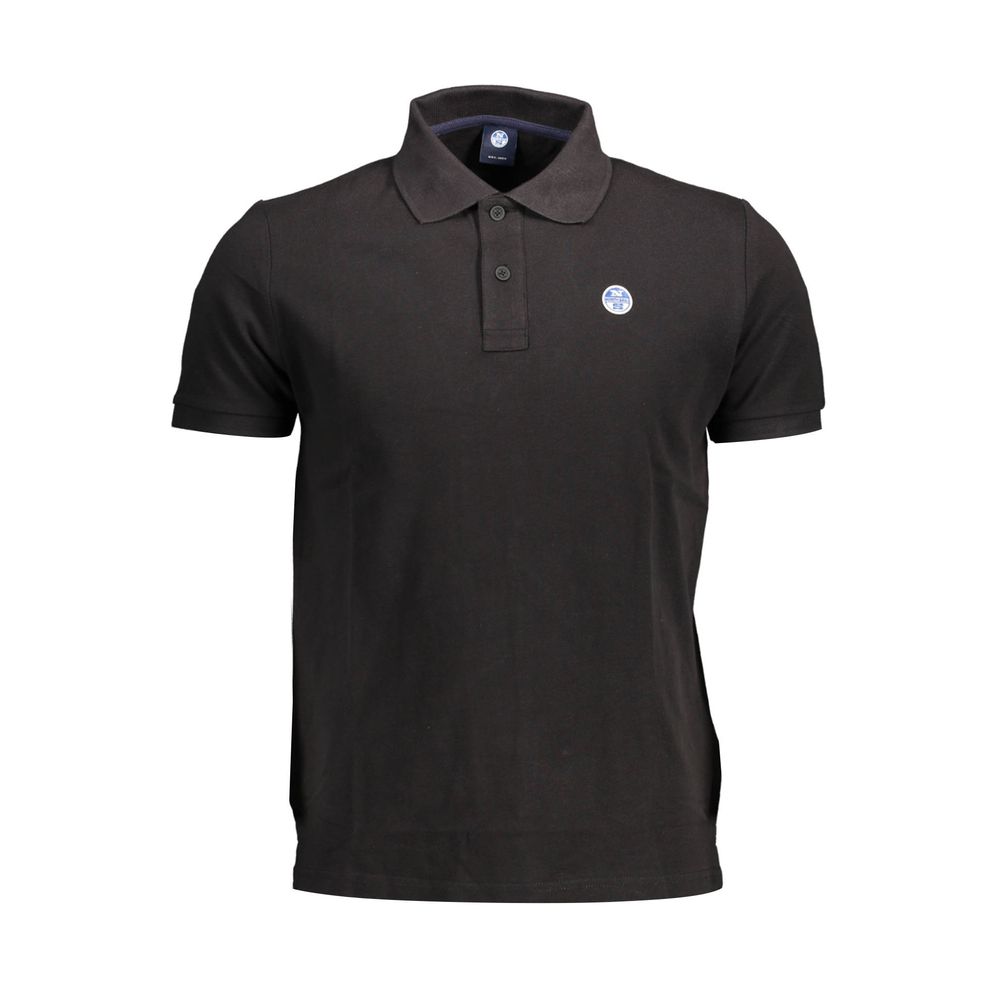 Polo Shirt by North Sails for men in cotton black features a eye catching silhouette, showcasing a refined and for a eye catching finish.