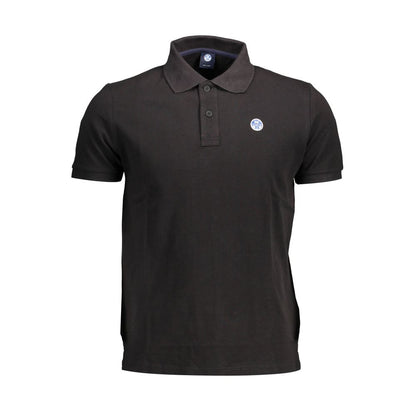 Polo Shirt by North Sails for men in cotton black features a eye catching silhouette, showcasing a refined and for a eye catching finish.