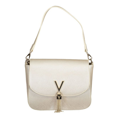 Crossbody Handbag by Mario Valentino for women in polyethylene gray features a signature silhouette, showcasing a secure zipper & magnetic and signature external-pockets, internal-pockets & cardholder with versatile crossbody-strap, shoulder-strap & handle for a sophisticated look.