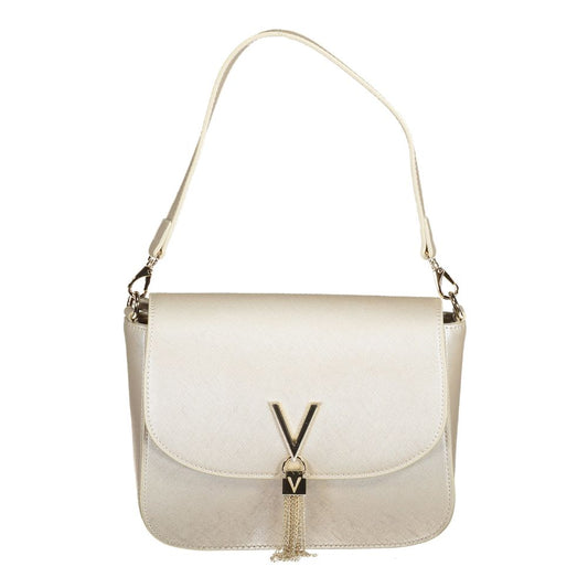 Crossbody Handbag by Mario Valentino for women in polyethylene gray features a signature silhouette, showcasing a secure zipper & magnetic and signature external-pockets, internal-pockets & cardholder with versatile crossbody-strap, shoulder-strap & handle for a sophisticated look.