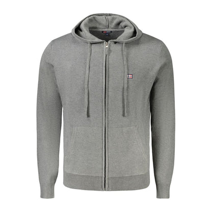 Hooded Top by Norway 1963 for men in viscose polyester & polyamide brown, gray & signature features an definitive long-sleeve and definitive hooded neckline for a truly sophisticated look.