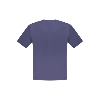 T-Shirt by North Sails for men in cotton blue & print features an edgy silhouette, meticulously detailed with a sophisticated and crew neckline for a truly edgy finish.