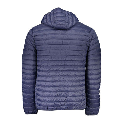 This Hooded Jacket by North Sails for men in polyamide blue showcases a magnificent silhouette, meticulously crafted with a distinctive hooded neckline and functional pockets & hooded for a magnificent finish.