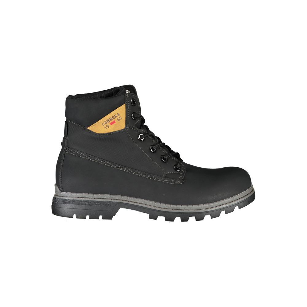 Lace-Up Ankle Boots by Carrera for men in polyester polyethylene felt black features an high-performance design from the Men's Polyester Polyethylene Felt Lace-Up Ankle Boots collection, highlighting a high-performance and for a refined look.
