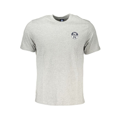 T-Shirt by North Sails for men in viscose cotton brown, gray & print features an edgy silhouette, meticulously detailed with a sophisticated and crew neckline for a truly edgy finish.
