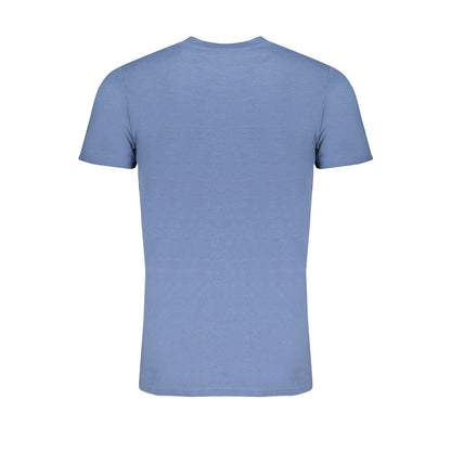 T-Shirt by Norway 1963 for men in cotton blue features an edgy silhouette, meticulously detailed with a sophisticated and crew neckline for a truly edgy finish.