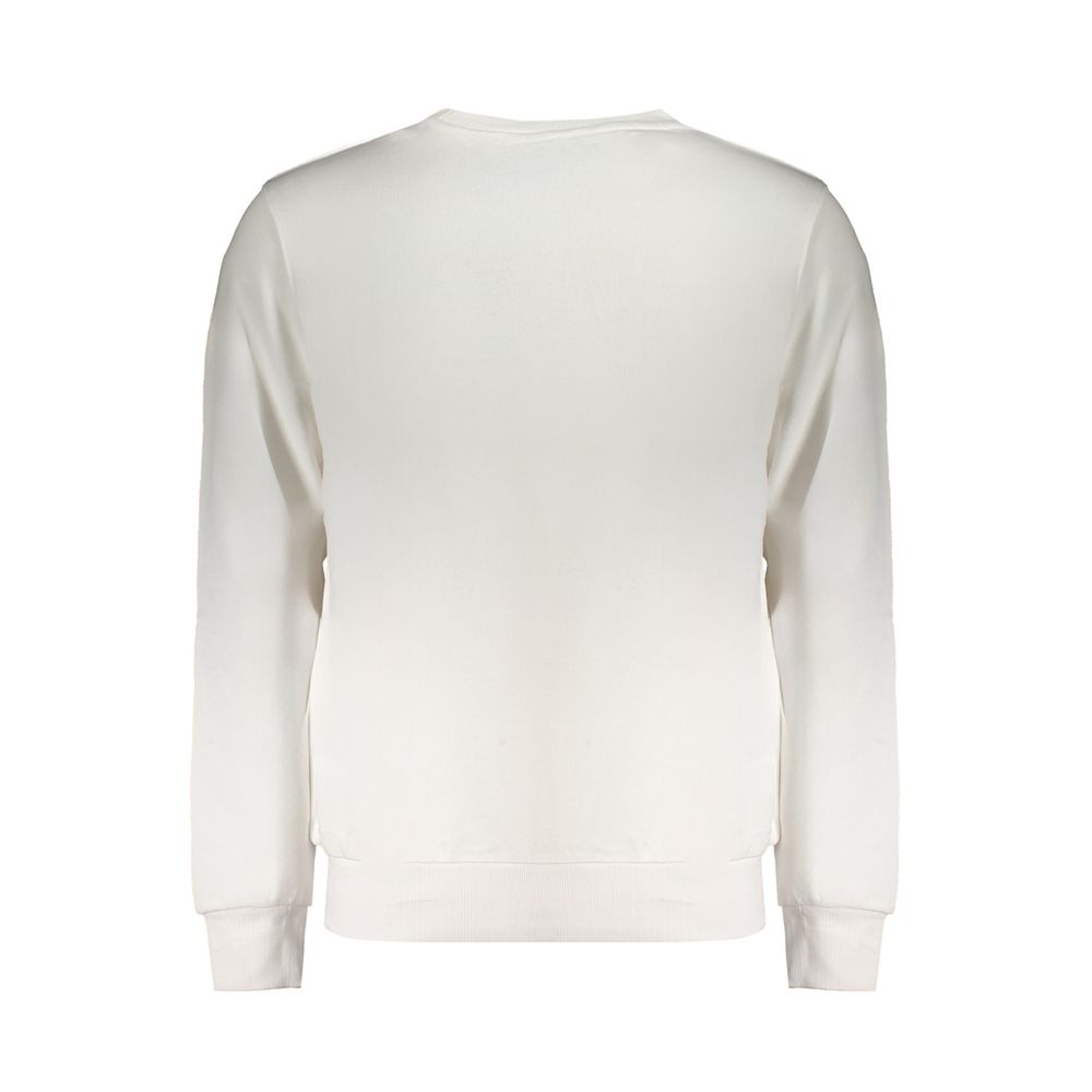 Sweatshirt by North Sails for men in cotton white presents a smart casual silhouette, featuring a smart casual and for a sophisticated look.