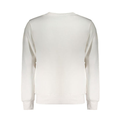 Sweatshirt by North Sails for men in cotton white presents a smart casual silhouette, featuring a smart casual and for a sophisticated look.