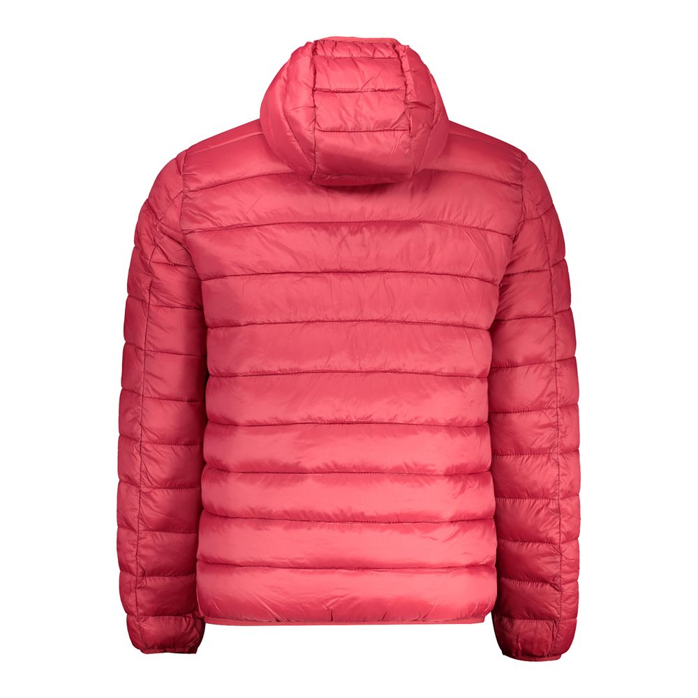 Hooded Jacket by Norway 1963 for men in polyamide red presents a impeccable silhouette, showcasing distinct pockets & hooded and a impeccable for a sophisticated finish.