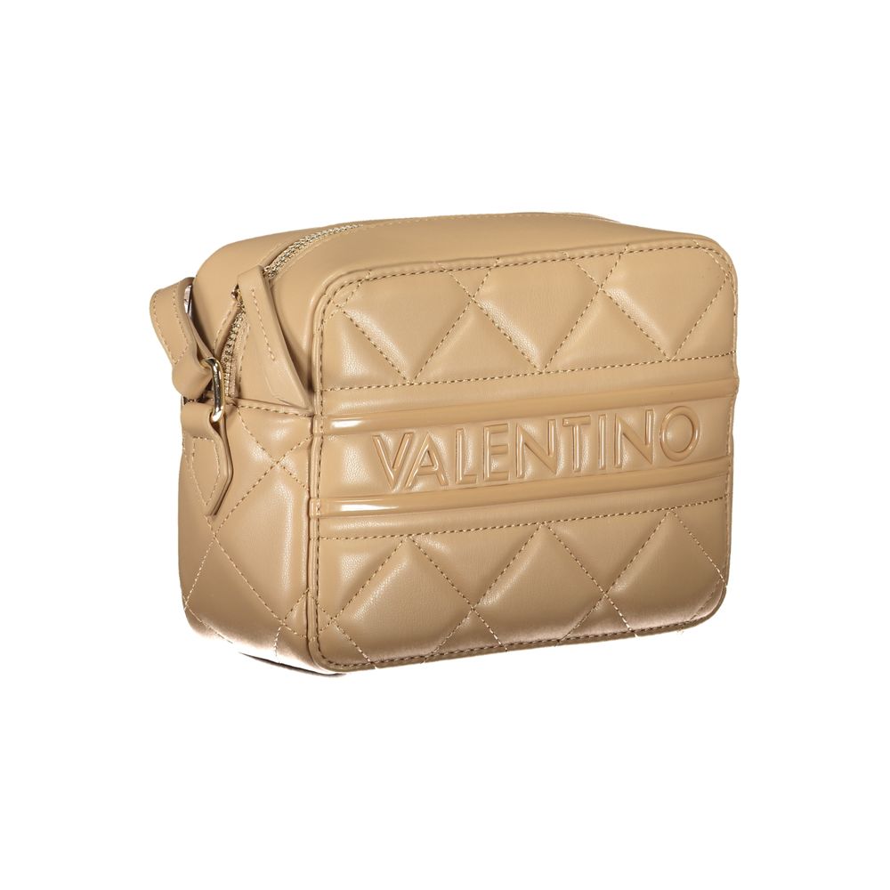 Shoulder Handbag by Mario Valentino for women in polyethylene beige features a exquisite silhouette, showcasing a secure zipper and exquisite internal-pockets with versatile shoulder-strap & adjustable-strap for a exquisite finish.