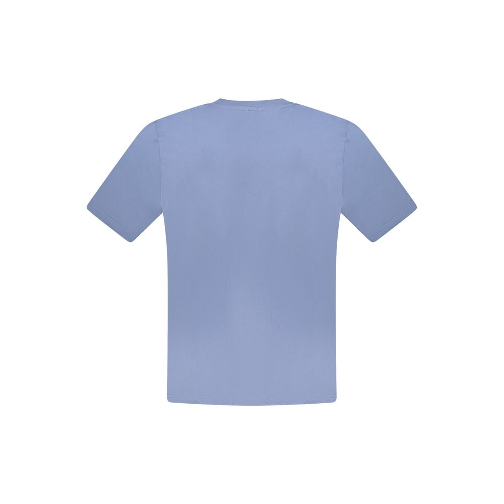 T-Shirt by North Sails for men in cotton blue & print features a plush silhouette, showcasing a sophisticated crew neckline and for a truly plush finish.