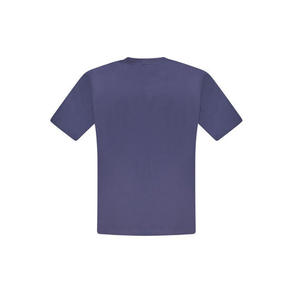 T-Shirt by North Sails for men in cotton blue features an edgy silhouette, meticulously detailed with a sophisticated and crew neckline for a truly edgy finish.