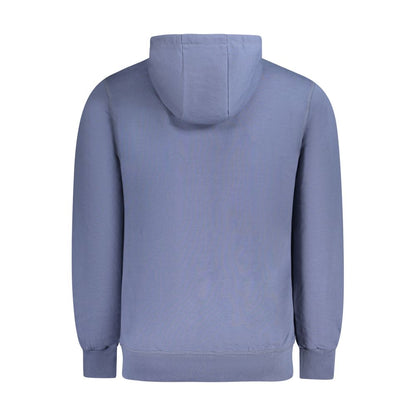 Sweatshirt Hoodie by North Sails for men in cotton blue & signature features a edgy silhouette, detailed with a edgy and for a refined finish.
