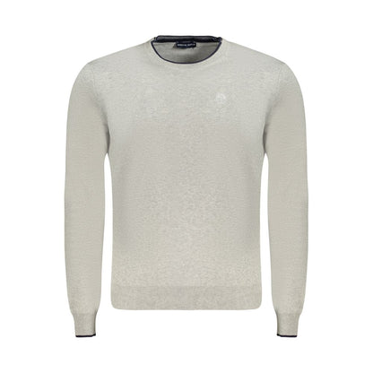 Sweatshirt by North Sails for men in cotton gray features an exquisite silhouette, showcasing and crew neckline details for a exquisite look.