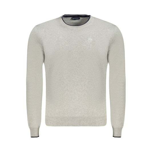 Sweatshirt by North Sails for men in cotton gray features an exquisite silhouette, showcasing and crew neckline details for a exquisite look.
