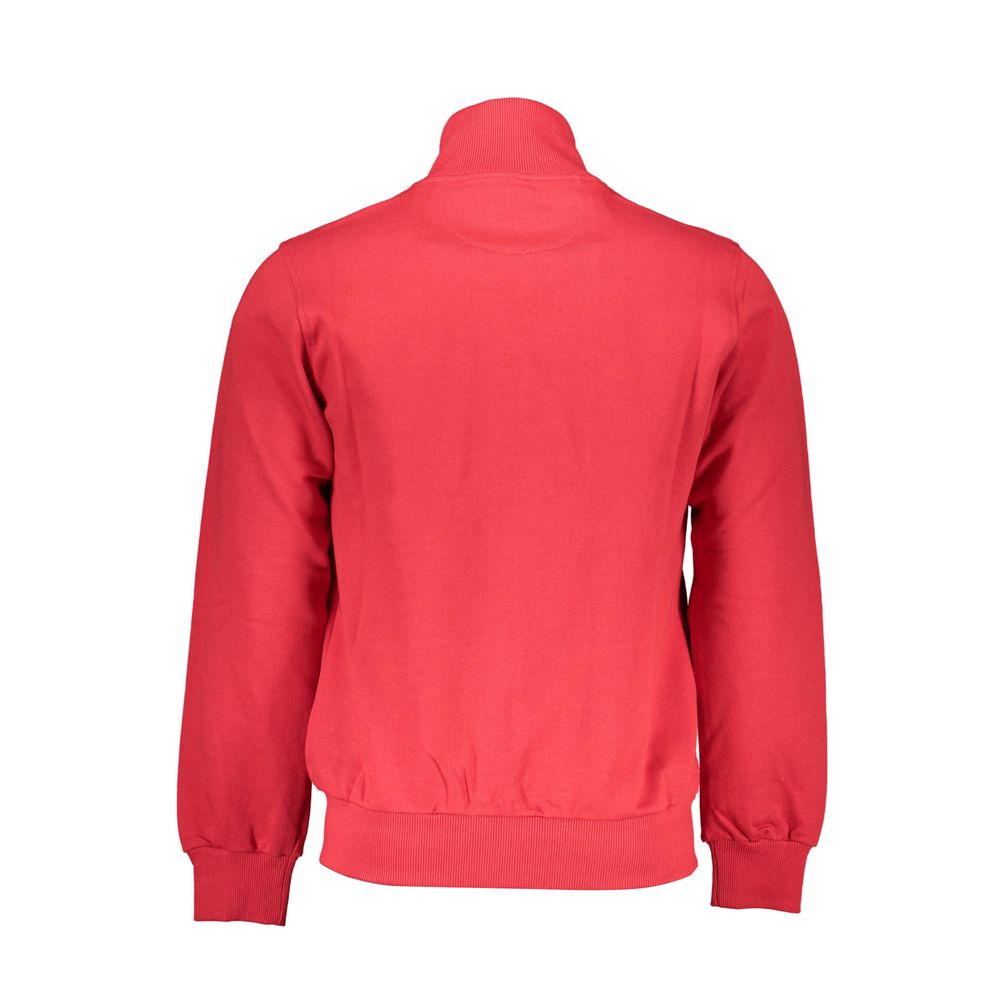 Sweatshirt by La Martina for men in cotton red features an enviable silhouette, showcasing a premium and refined for a truly enviable finish.