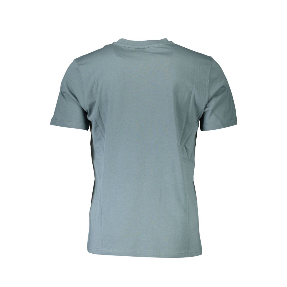 T-Shirt by North Sails for men in cotton green & print features a plush silhouette, showcasing a sophisticated crew neckline and for a truly plush finish.