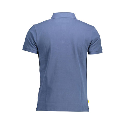 Polo Shirt by Timberland for men in cotton blue features a eye catching silhouette, showcasing a refined and for a eye catching finish.