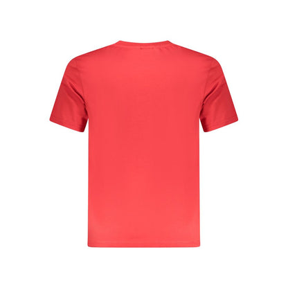 T-Shirt by North Sails for men in cotton red & print features an edgy silhouette, meticulously detailed with a sophisticated and crew neckline for a truly edgy finish.