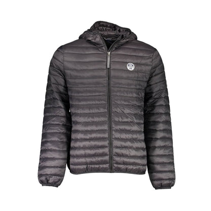 This Hooded Jacket by North Sails for men in polyamide black showcases a magnificent silhouette, meticulously crafted with a distinctive hooded neckline and functional lightweight, pockets & hooded for a magnificent finish.