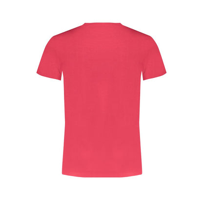 T-Shirt by Trussardi for men in cotton red & print features an edgy silhouette, meticulously detailed with a sophisticated and for a truly edgy finish.