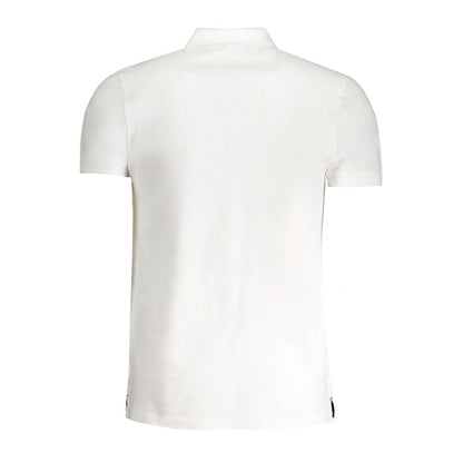 Polo Shirt by Cavalli Class for men in cotton white & print features a eye catching silhouette, showcasing a refined and for a eye catching finish.