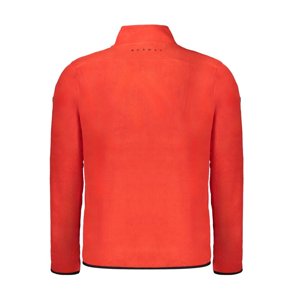 Sweatshirt by Norway 1963 for men in polyester red & signature features an provocated silhouette, detailed with a provocated and a refined for a sophisticated aesthetic.
