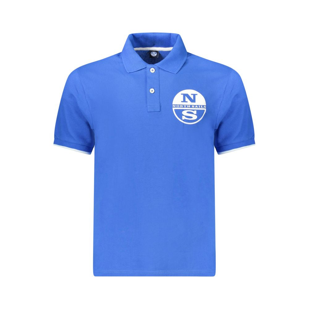 This Polo Shirt by North Sails for men in cotton blue & print presents a flawless silhouette, showcasing flawless detailing and a refined for a truly flawless aesthetic.