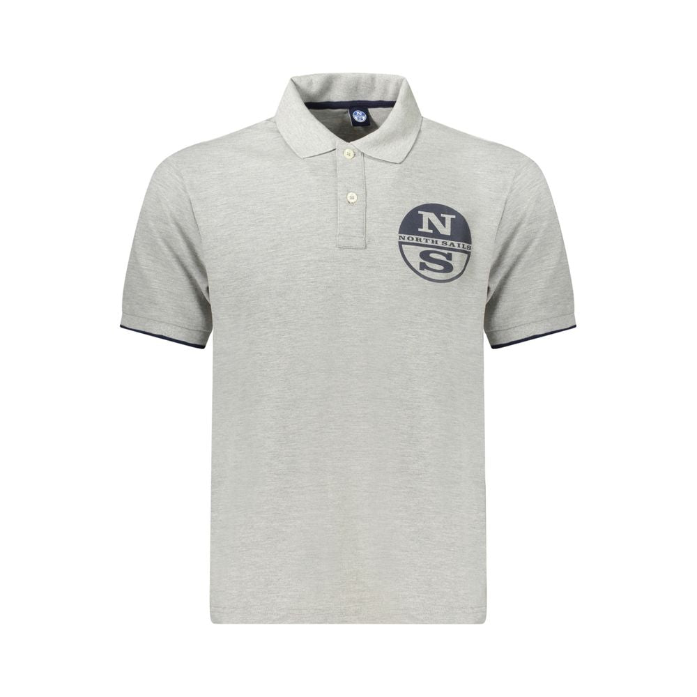 This Polo Shirt by North Sails for men in cotton brown, gray & print presents a flawless silhouette, showcasing flawless short-sleeve detailing and a refined for a truly flawless aesthetic.