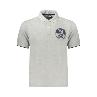 This Polo Shirt by North Sails for men in cotton brown, gray & print presents a flawless silhouette, showcasing flawless short-sleeve detailing and a refined for a truly flawless aesthetic.