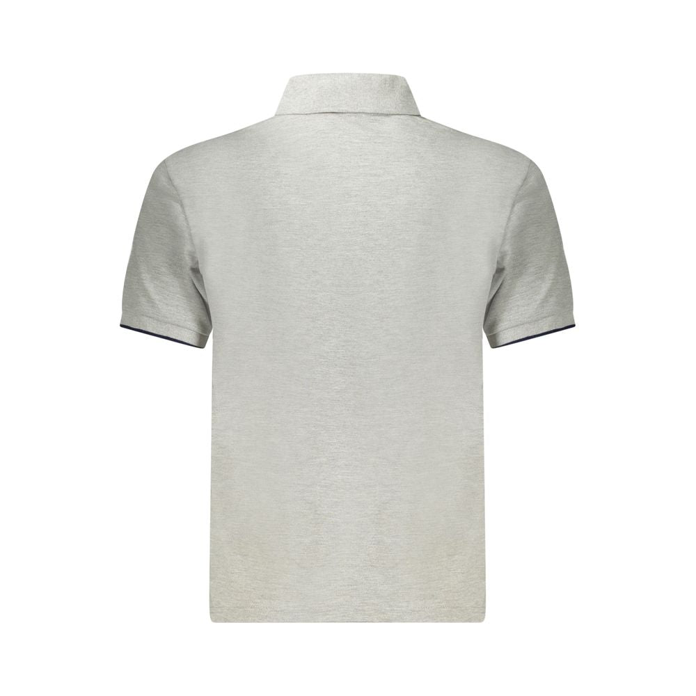 Polo Shirt by North Sails for men in cotton brown, gray & print showcases a sharp silhouette, detailed with a refined and sharp for a sophisticated finish.