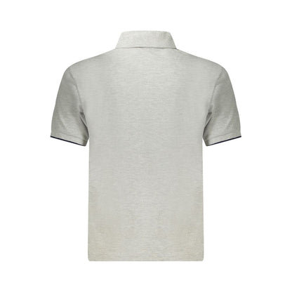 Polo Shirt by North Sails for men in cotton brown, gray & print showcases a sharp silhouette, detailed with a refined and sharp for a sophisticated finish.