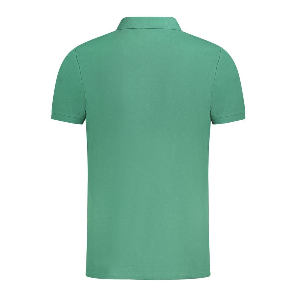 Polo Shirt by Fila for men in cotton green features a eye catching silhouette, showcasing a refined and for a eye catching finish.