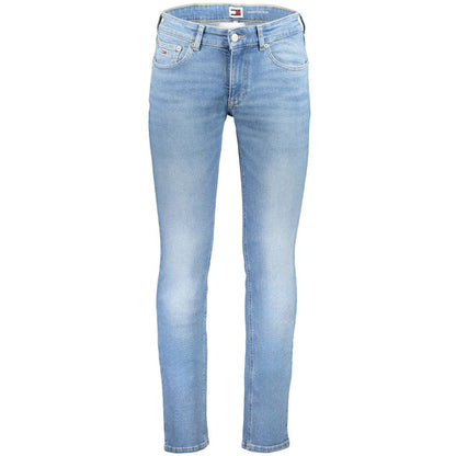 Tommy Hilfiger Men's Slim Stretch Organic Cotton Jeans - Light Blue