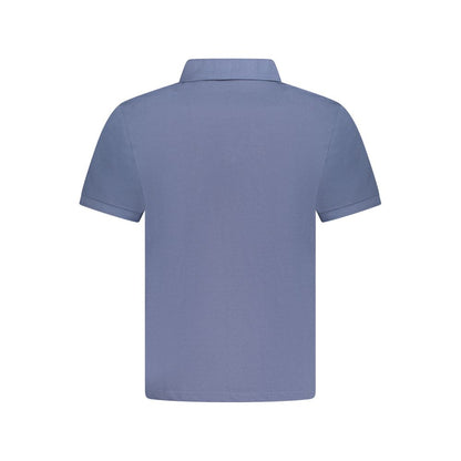 Polo Shirt by North Sails for men in cotton blue & print showcases a sharp silhouette, detailed with a refined and sharp for a sophisticated finish.
