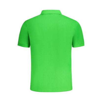Polo Shirt by North Sails for men in cotton green & print presents a crisp silhouette, artfully detailed with a crisp and crisp .
