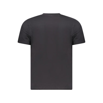 T-Shirt by North Sails for men in cotton black & print showcases a dramatic silhouette, elegantly detailed with a dramatic crew neckline and for a truly dramatic finish.
