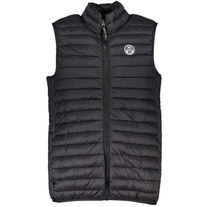 Jacket by North Sails for men in polyamide black presents a authentic silhouette, artfully detailed with a authentic and functional pockets for a premium authentic finish.