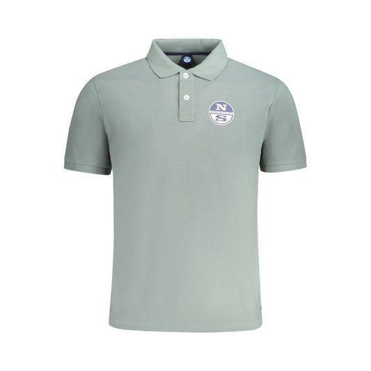 This Polo Shirt by North Sails for men in cotton green & print presents a flawless silhouette, showcasing flawless short-sleeve detailing and a refined for a truly flawless aesthetic.