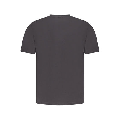 T-Shirt by North Sails for men in cotton black & print features a plush silhouette, showcasing a sophisticated and for a truly plush finish.