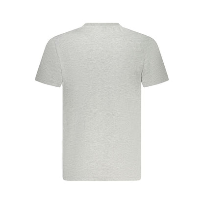 T-Shirt by North Sails for men in cotton brown, gray & print showcases a fashionable silhouette, elegantly detailed with a fashionable and for a sophisticated, high-fashion look.