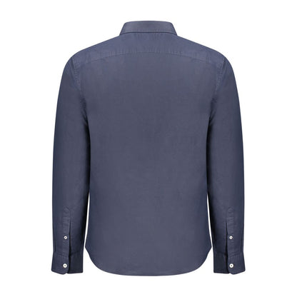 Shirt by Timberland for men in cotton blue, featuring a nuanced and nuanced for a sophisticated finish.