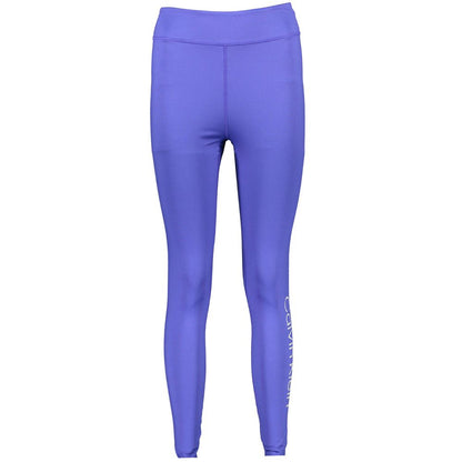 Lingerie by Calvin Klein for women in polyester and blue showcases a flawless silhouette, artfully capturing the essence of the Women's Polyester Lingerie design with a flawless finish.