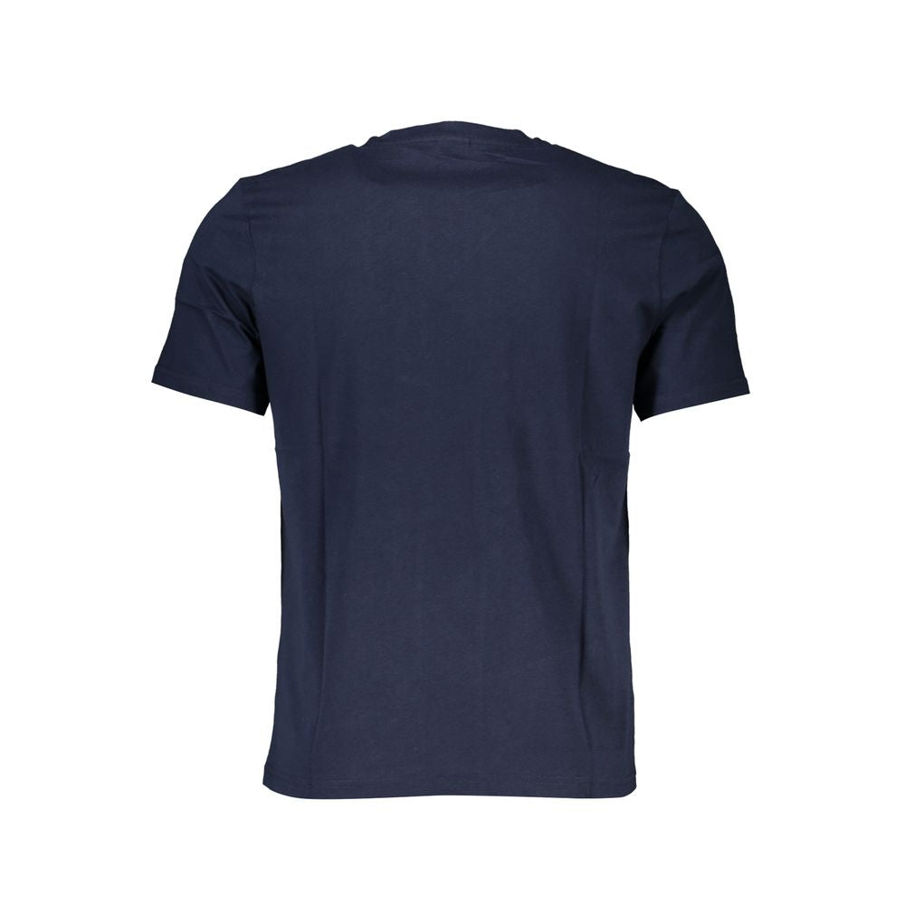 T-Shirt by North Sails for men in cotton blue & print features an edgy silhouette, meticulously detailed with a sophisticated and crew neckline for a truly edgy finish.
