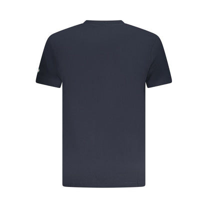T-Shirt by Armata Di Mare for men in blue & print features a plush silhouette, showcasing a sophisticated and for a truly plush finish.
